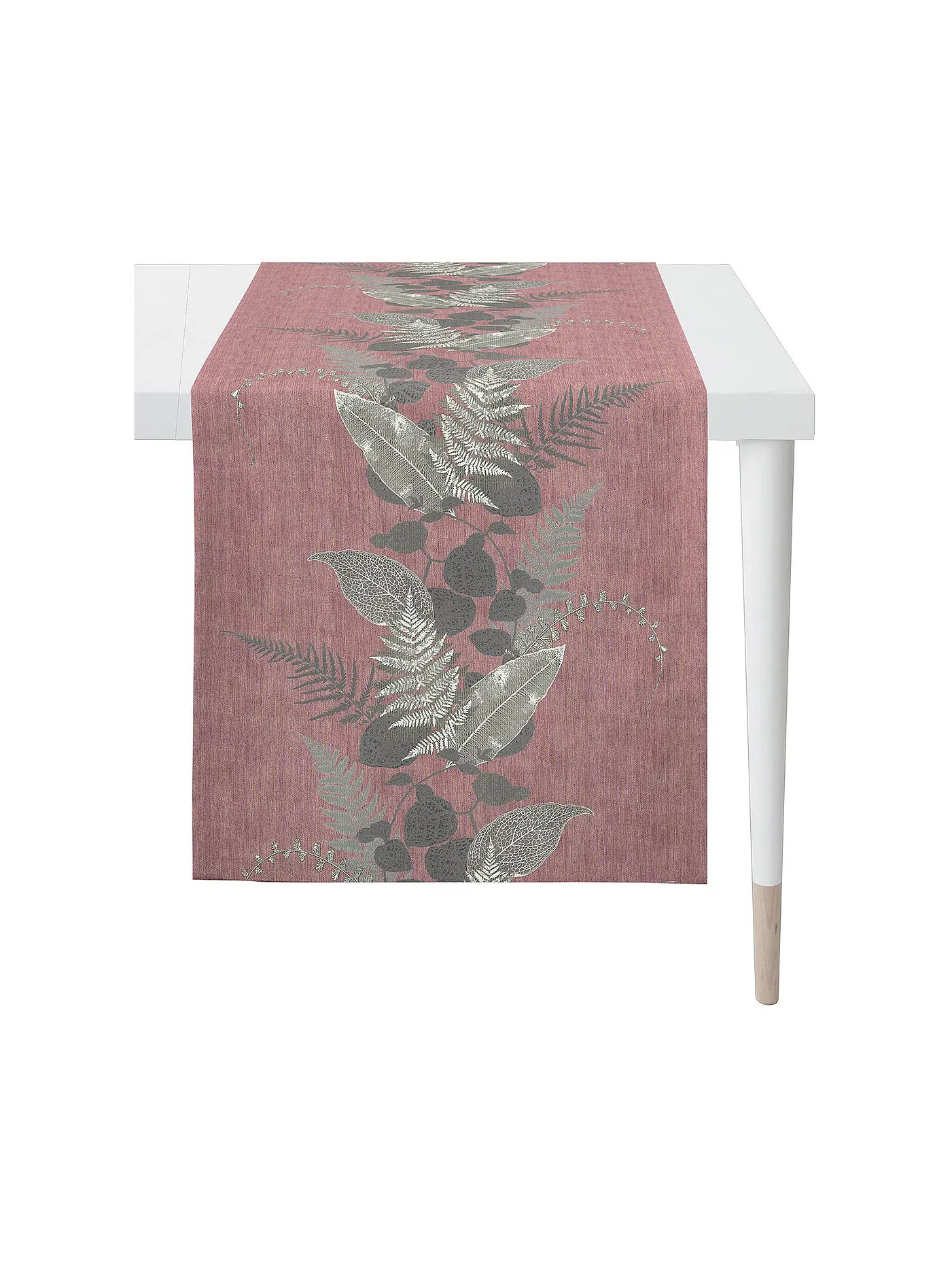 APELT | Tischläufer 48x140cm HERBSTZEIT creme | beere